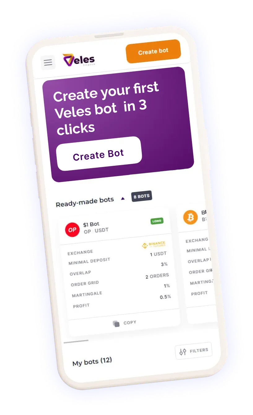 Veles — Trading bot platform for people